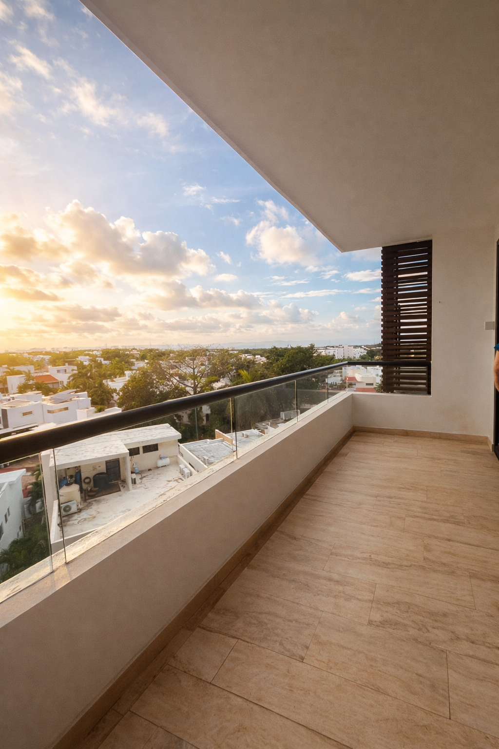 Terraza con vista